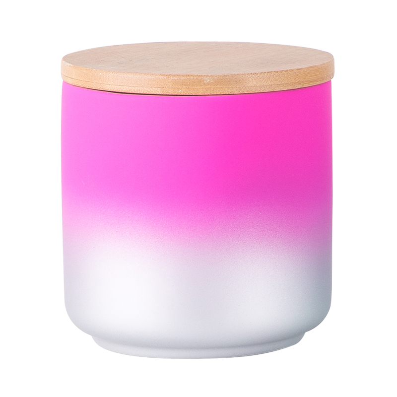 ceramic airtight jars matte ceramic candle jar white ceramic candle jar