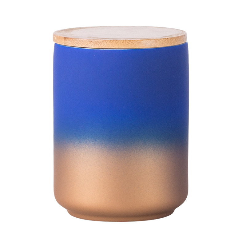 ceramic airtight jars matte ceramic candle jar white ceramic candle jar