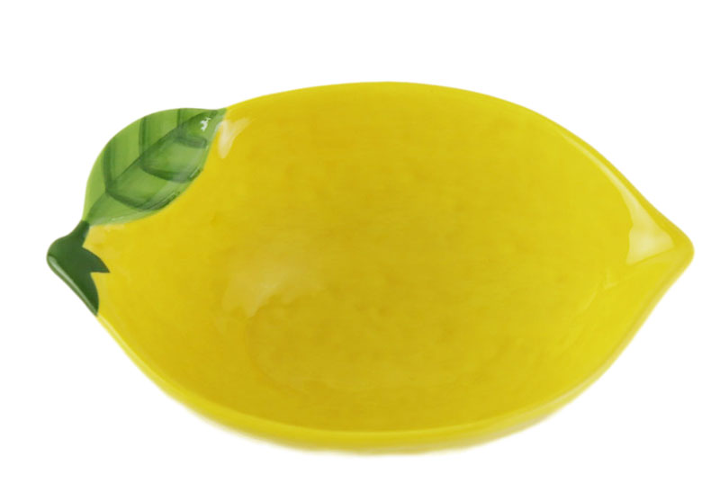 ceramic fruit Lemon shaped salt pepper shaker seasioning pot