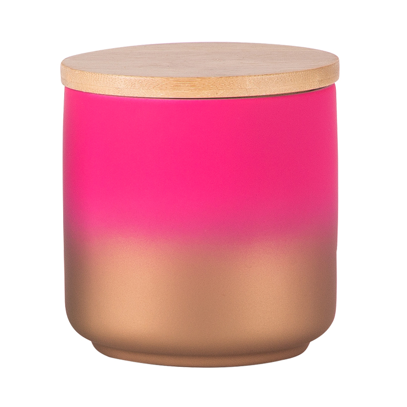 ceramic storage jar with spoon rose gold ceramic jars ceramic jars for candle making