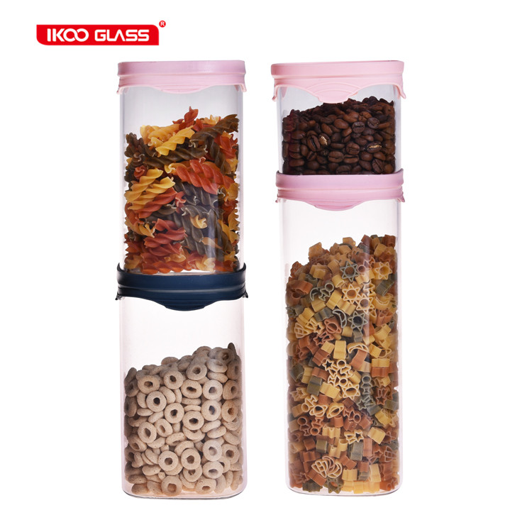 cereal container glass kitchen jars for cereal and more