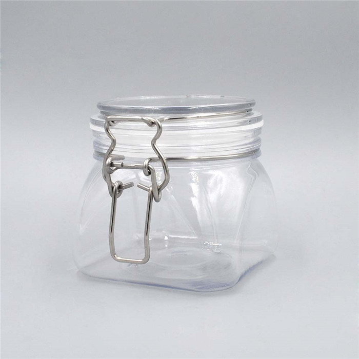 certificated 4oz 4 ounce 120ml customized color bale jar clip cap jar honey pot food safe packing container