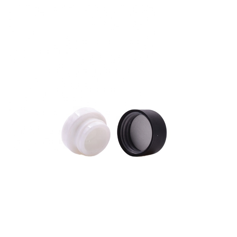 cheap 3ml 3g airtight glass Concentrate Container Cosmetics packaging Lip Balm Containers eye cream Make-up bottle Wax Dab jar