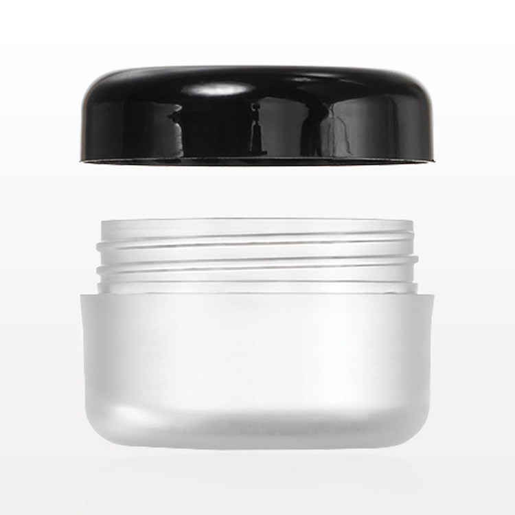 cheap 3ml 5ml10ml 3g 5g 10g mini plastic cream sample Jar, cosmetic jar for Trial cosmetic sample packaging