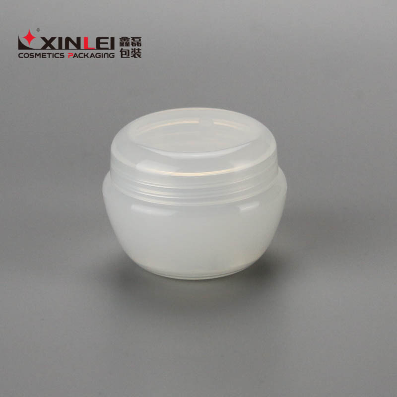 cheap gift PP Jar,round sample sack cream jar white or clear 5g jar
