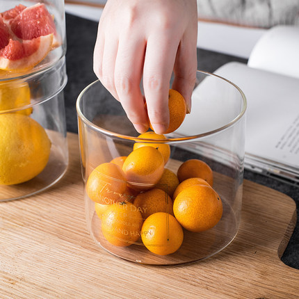 cheap kitchen borosilicate jam glass pickle jar with glass lid