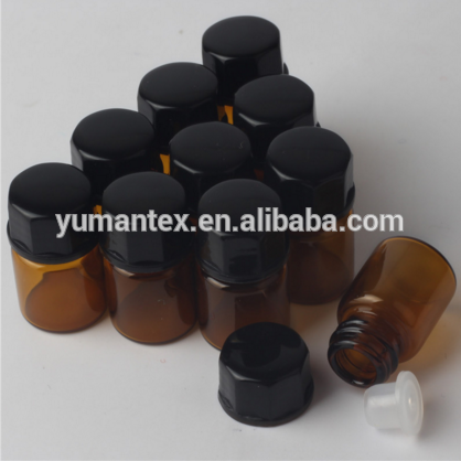 cheap price 2ml mini Amber Glass doterra Vial Essential Oil Bottle sample bottle with orifice reducer