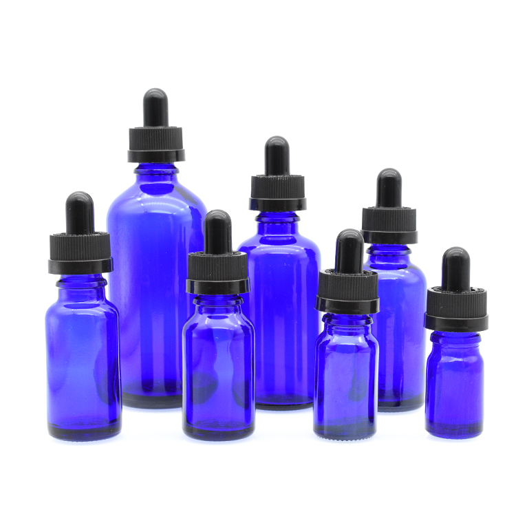 cheap price amber blue green clear 5ml 10ml 15ml 20ml 30ml 1 oz 50ml 100ml glass dropper bottle with childproof cap for cosmetic