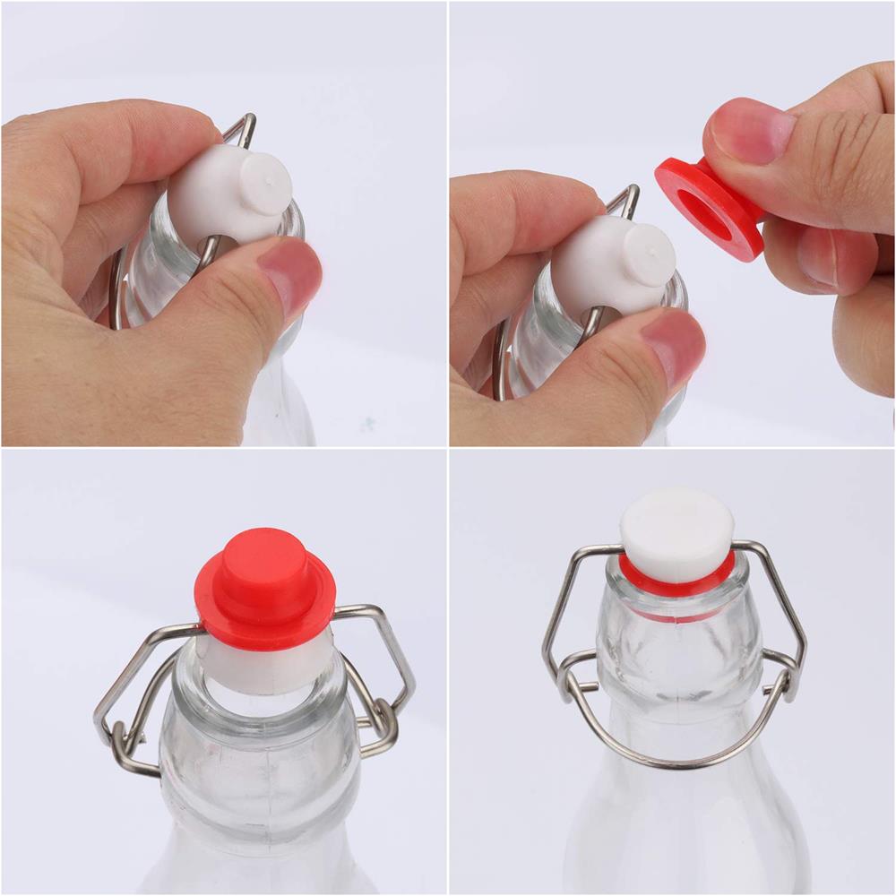 cheap stocked flip top cooking oil round glass bottle swing top 60ml 100ml 250ml 500ml 750ml 1000ml