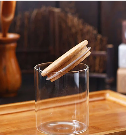 cheap storage jars / color glass storage jars / sweet storage jars