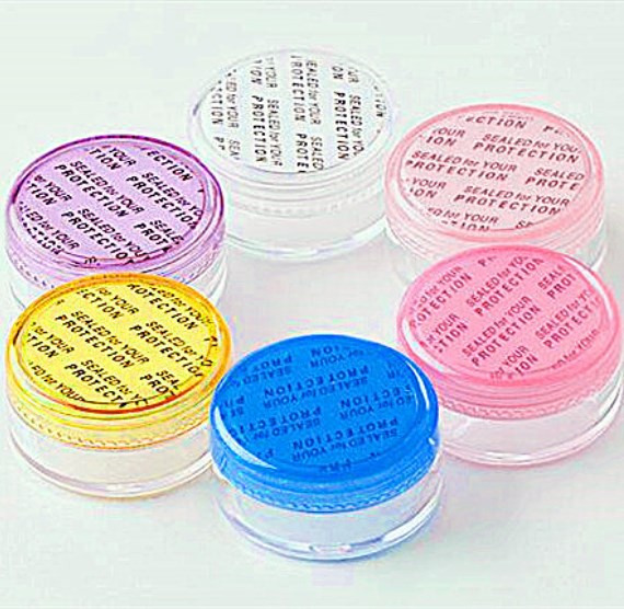 cheap wholesale glitter clear plastic jar with lids 3g 5g 10g round plastic clear jar