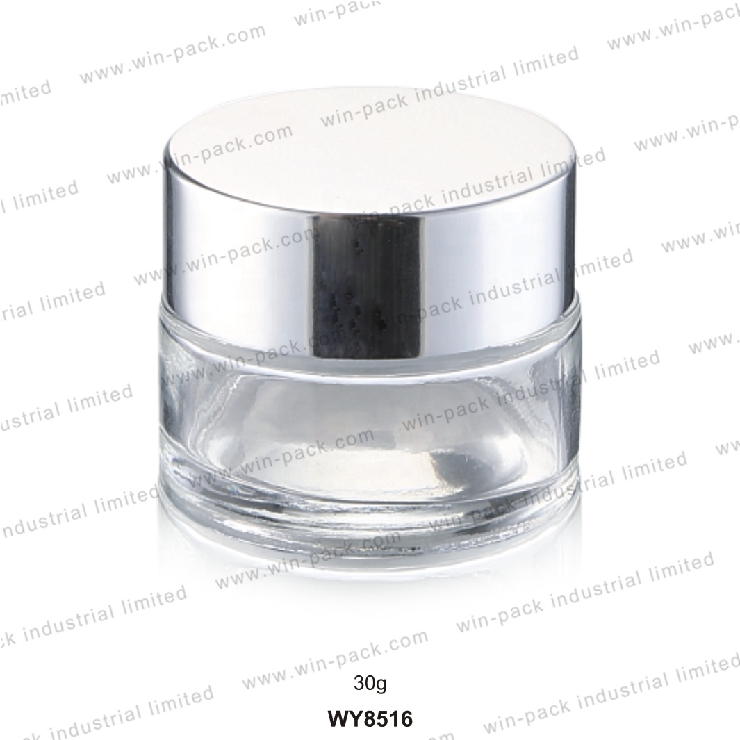 cheaper cosmetic product glass cream jar for personal care 15g 20g 30g 50g 70g 120g