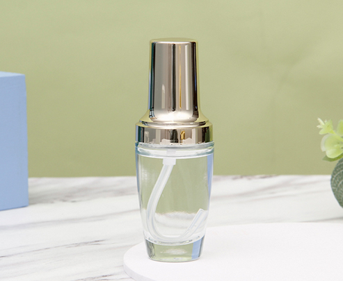 cheaper luxury face cream 30g50g100g round clear bottle balm lotion skin glass jar emulsion total gold spray pump cosmetic