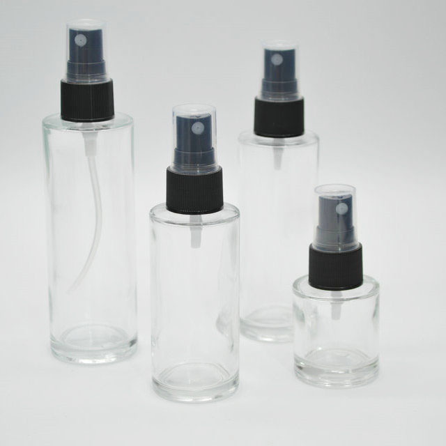 cheapest 25ml 50ml 60ml 85ml Clear Glass Spray Perfume Eempty Bottle with plastic Atomizer