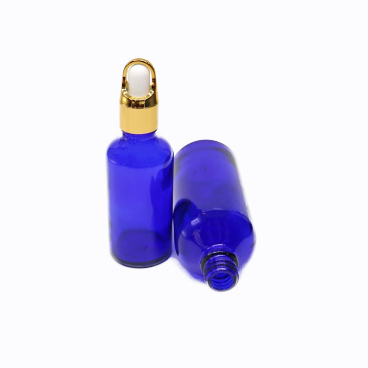 child proof dropper blue glass bottles 20 ml essential oil bottle