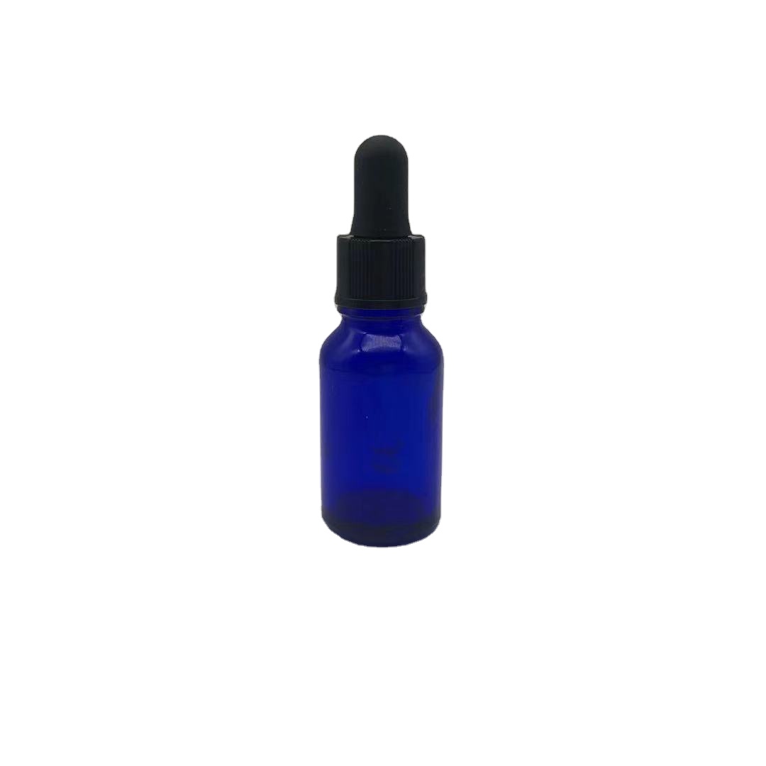 child proof dropper blue glass bottles essential oil bottle 10ml