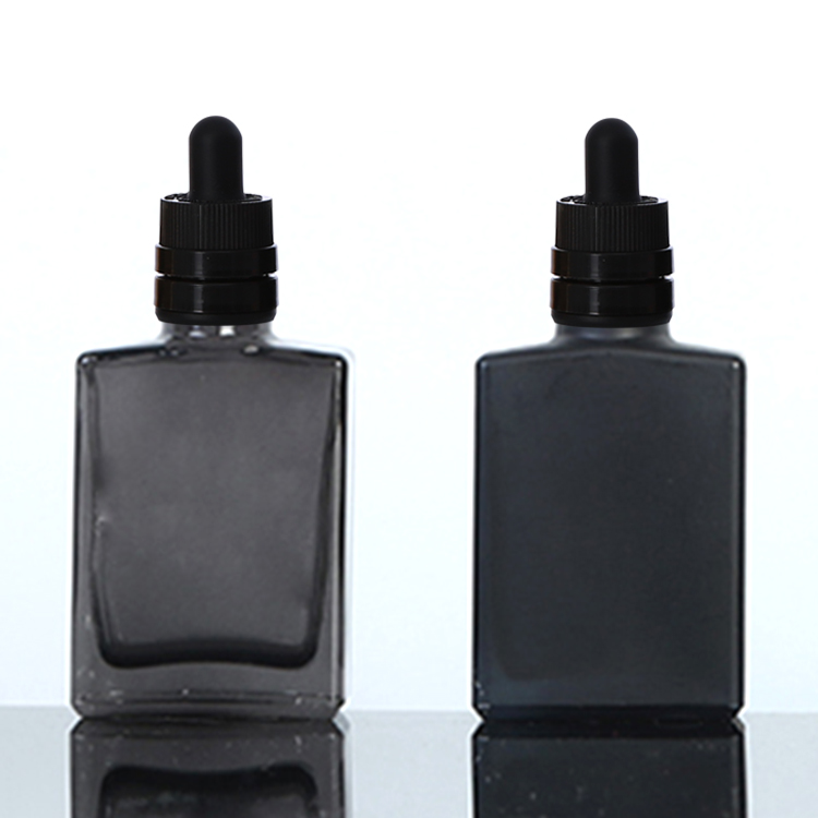 child proof tamper proof  glass oil bottles 30 ml glass bottles black tincture oil dropper bottles