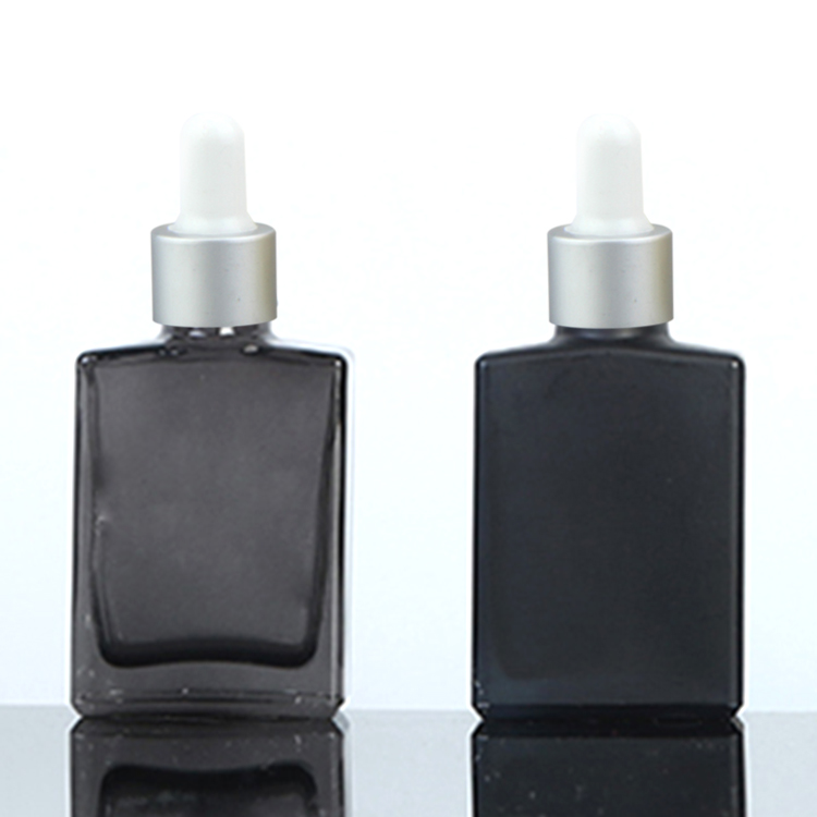 child proof tamper proof glass oil bottles 30 ml glass bottles black tincture oil dropper bottles