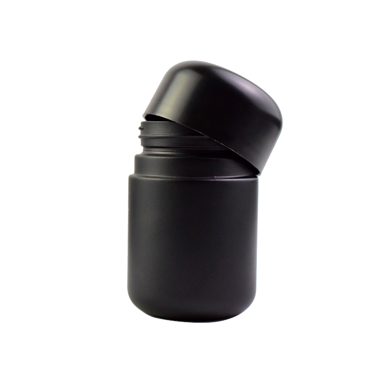 child protective cover of 2oz 4oz black arched glass bottle Custom print logo in glass bottle