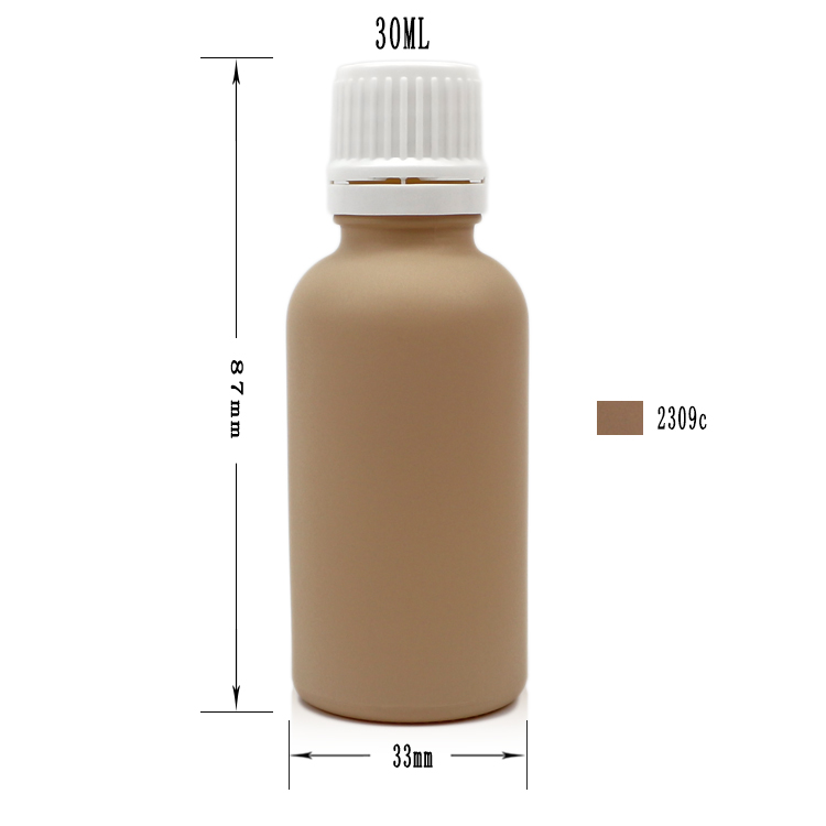 childproof cap glass bottles dropper bottles essential oil bottle for skin care packaging