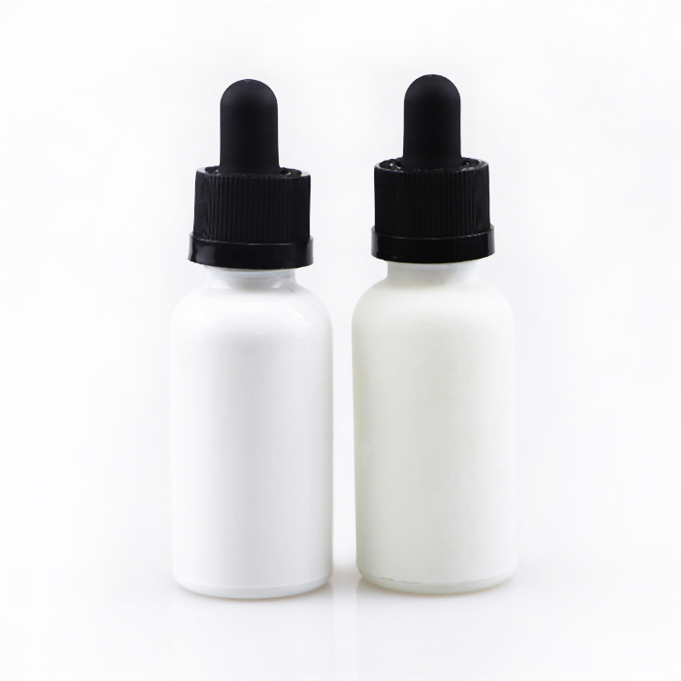 childproof pipette Cap 15 30 ML Clear green Glass Dropper Bottle For Oil