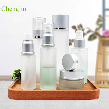 china design empty environmentally friendly cosmetic cream packaging bottle set