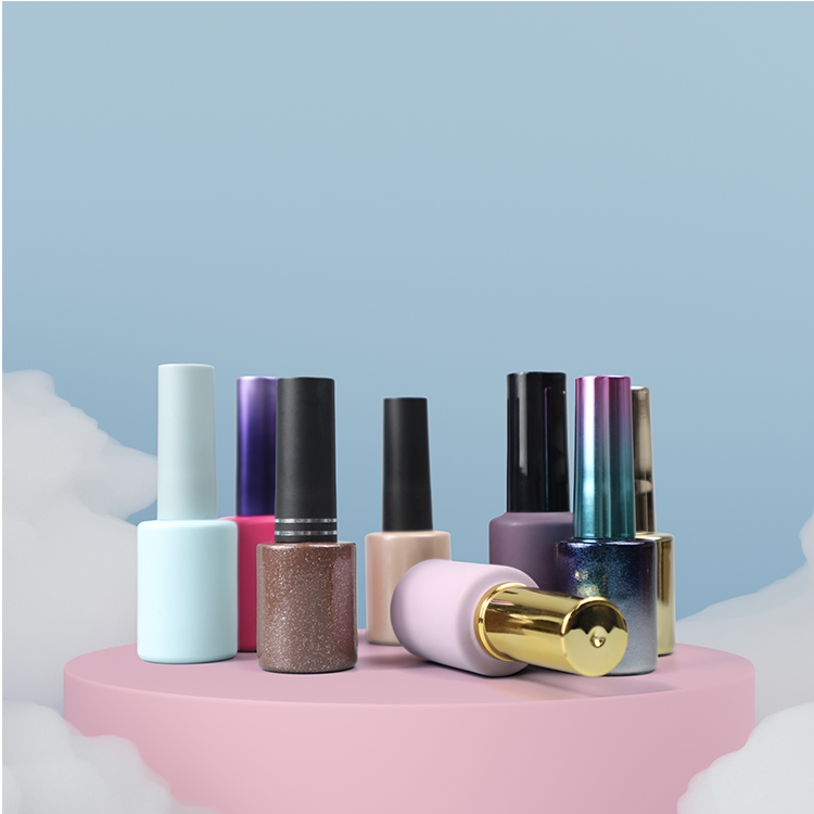 china empty star candy theme custom gel empty gold bottle empty nail polish