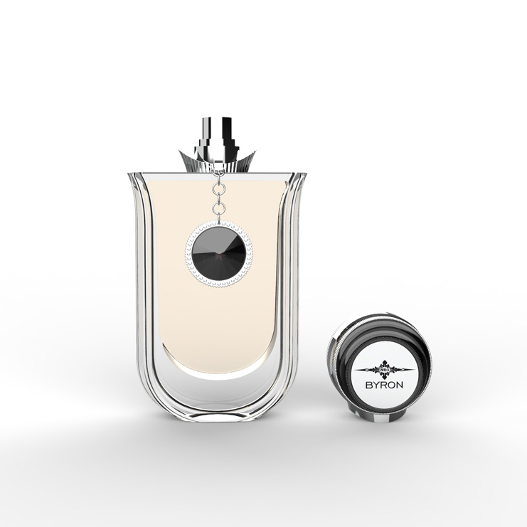 china factory price and Popular clear luxury perfume glass square bottle for perfume package