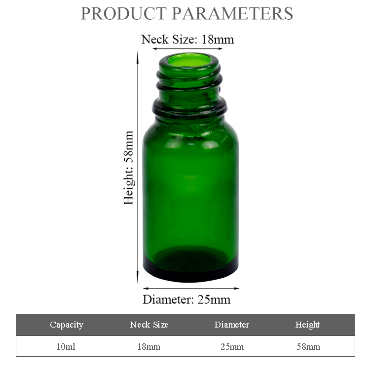 china in stock wholesale empty 10ml personal care glass packaging skincare serum essential oil dropper glass bottle