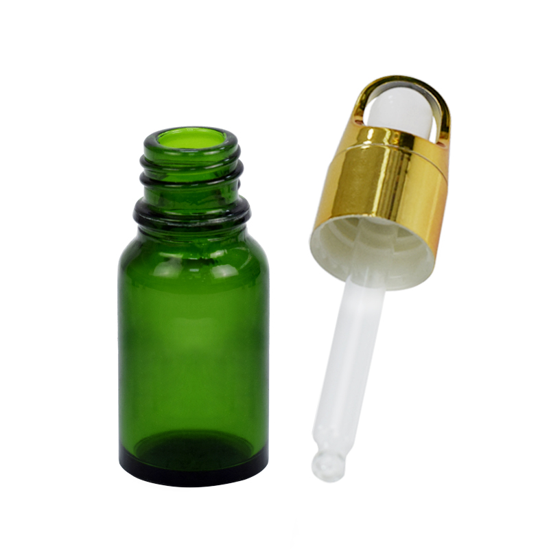 china in stock wholesale empty 10ml personal care glass packaging skincare serum essential oil dropper glass bottle