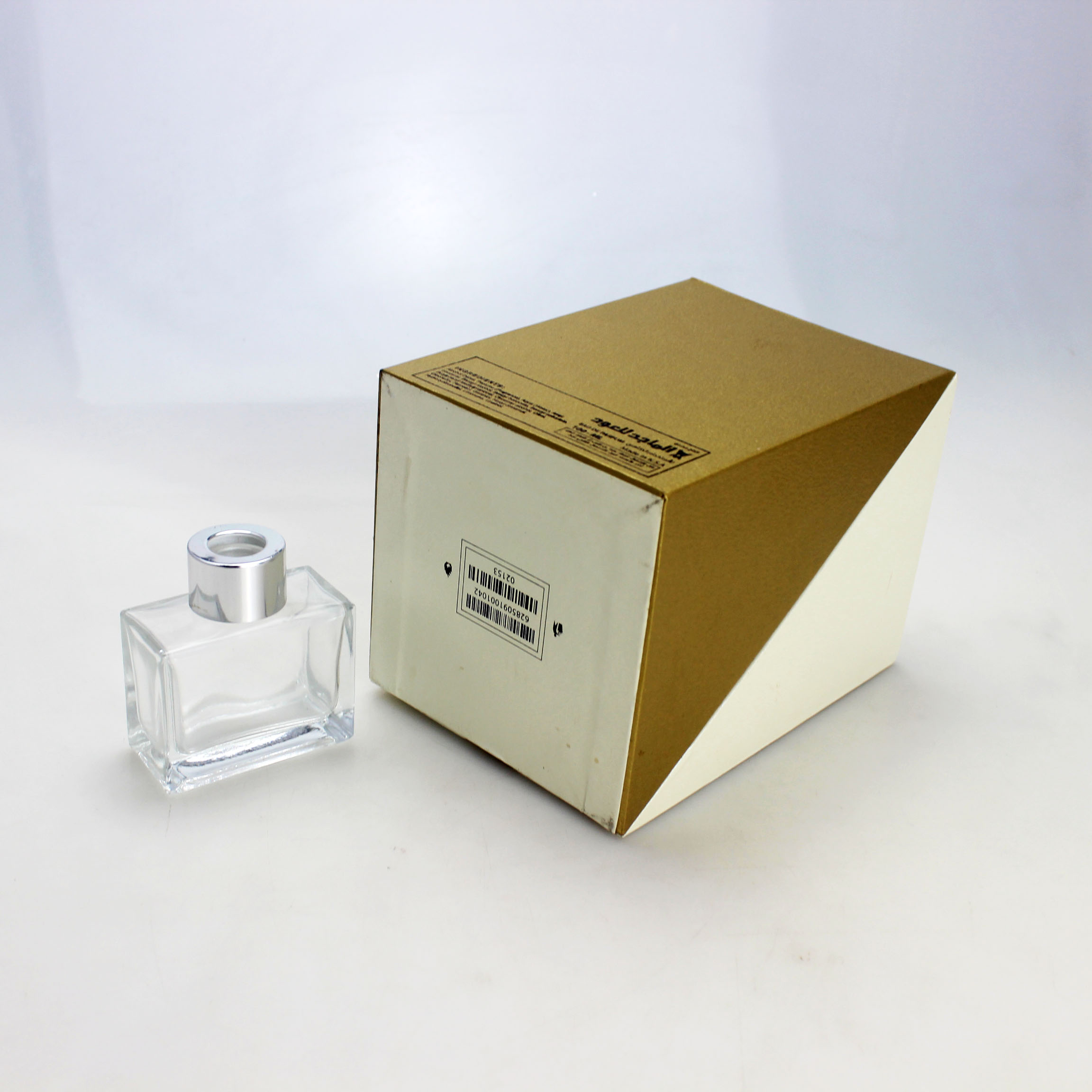 china manufacturer 50ml 100ml 150ml 200ml glass perfume bottles with handwork gift packaging box