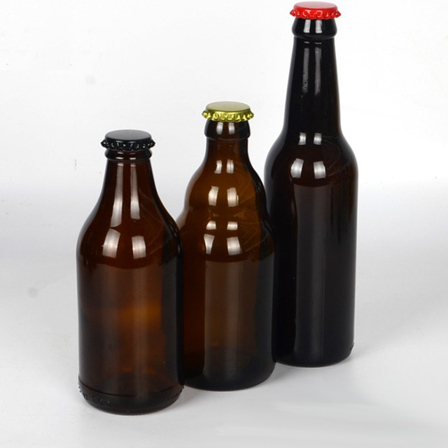 china manufacturer amber wine beverage beer wine glass bottles