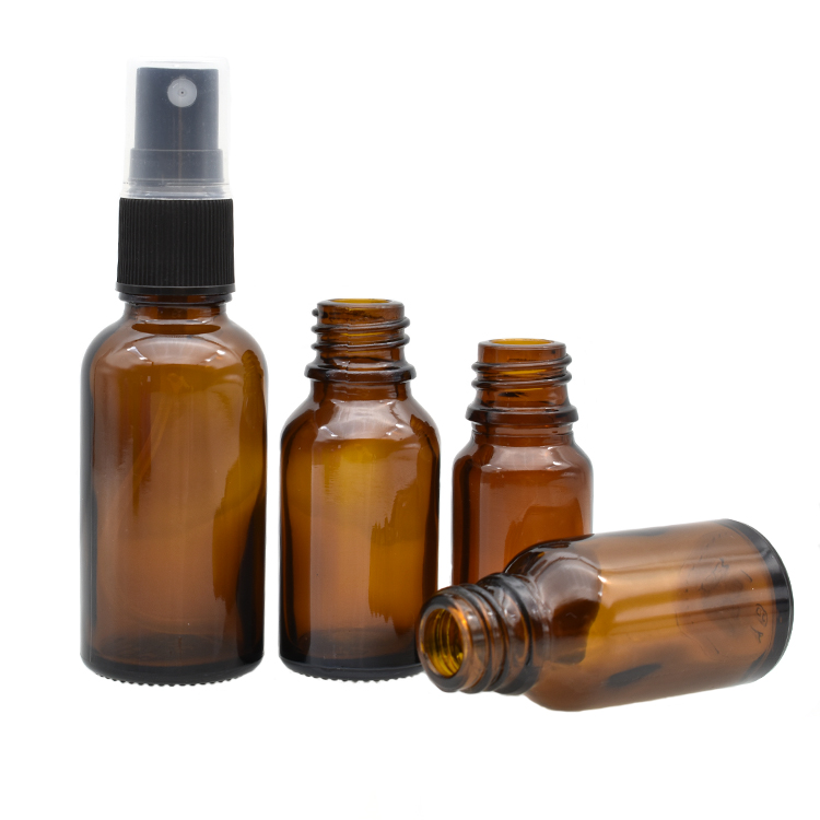 china supplier green blue amber clear essential oil glass spray bottles 30ml 5ml 10ml 15ml 20ml 50ml 100ml for e liquid cosmetic