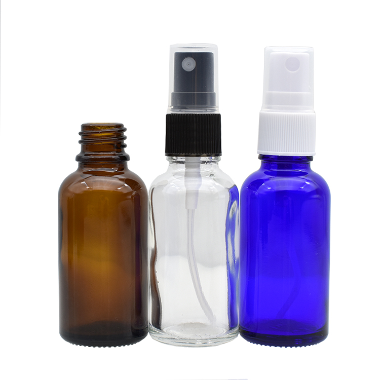 china supplier green blue amber clear essential oil glass spray bottles 30ml 5ml 10ml 15ml 20ml 50ml 100ml for e liquid cosmetic