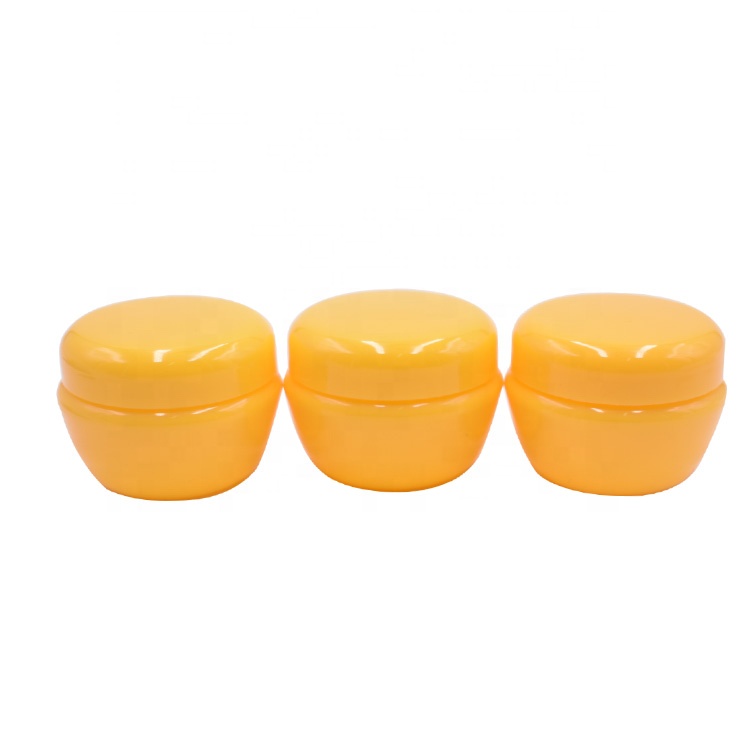 china supplier hot fill cute mushroom jar skin care cosmetic container 5g 10g 20g small cosmetic jar