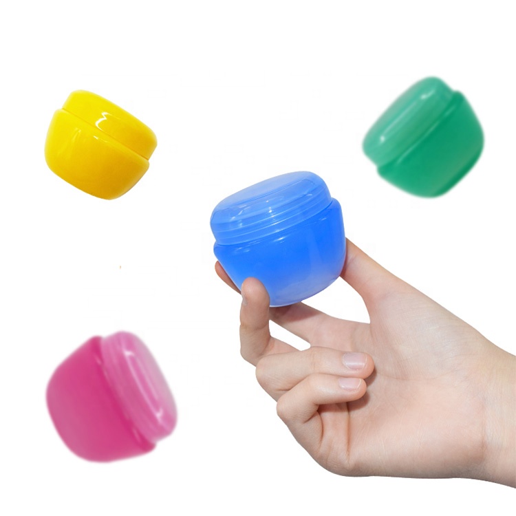 china supplier hot fill cute mushroom jar skin care cosmetic container 5g 10g 20g small cosmetic jar