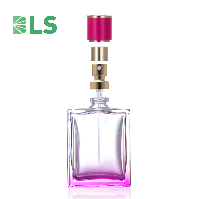 chinese wholesalers perfume bottle in dubai pink crystal perfume bottle