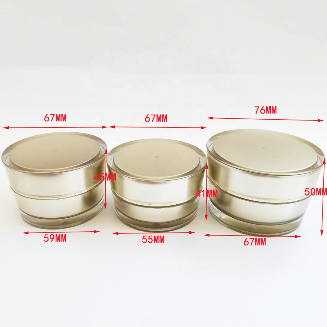 classic cosmetic jar 15g acrylic face cream jar cosmetic jar