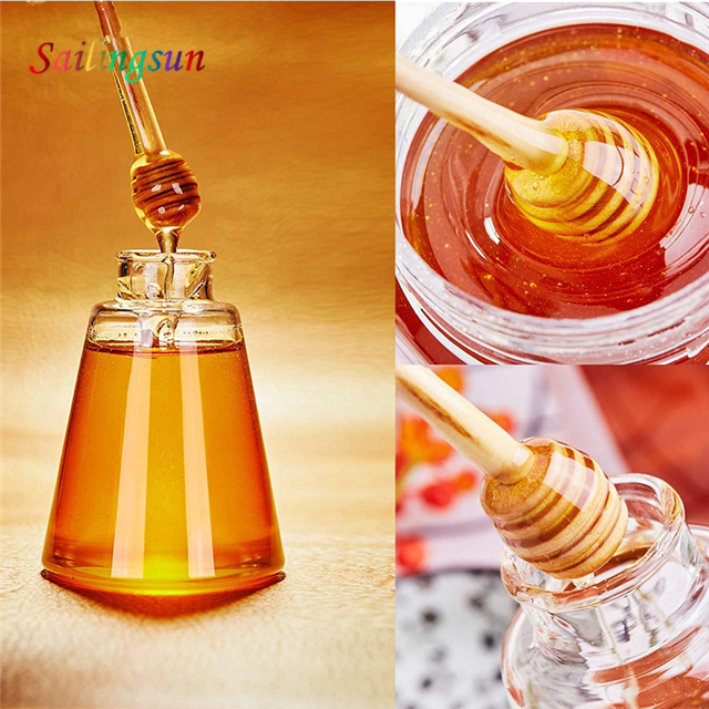 classical thickened bottom with stoper clear pyrex glass honey jar