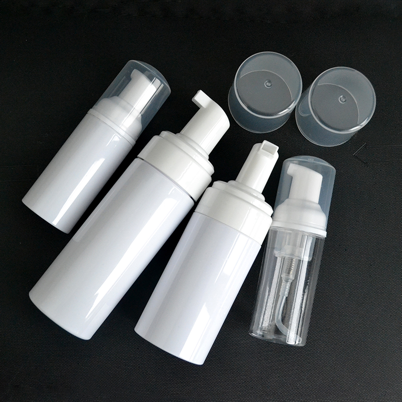 cleanser container white 30ml 50ml 100ml 120ml 150ml 200ml hand sanitizer foam pump bottle