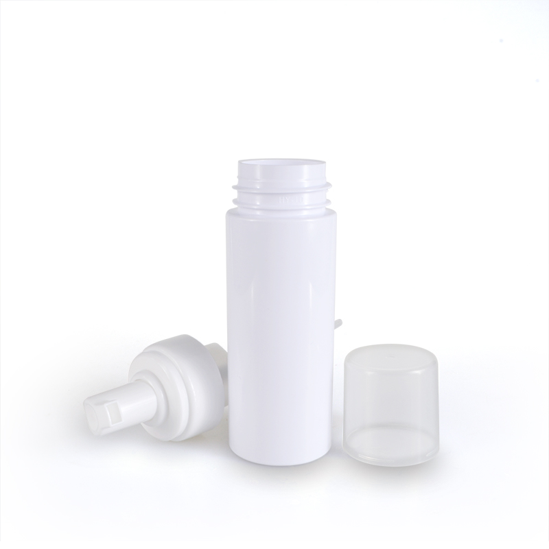 cleanser container white 30ml 50ml 100ml 120ml 150ml 200ml hand sanitizer foam pump bottle
