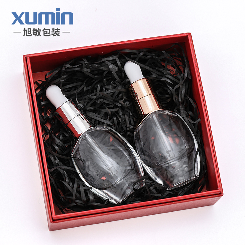 clear 30ml glass Dropper Empty Cosmetic Glass Bottle For Eliquid Essential Oil