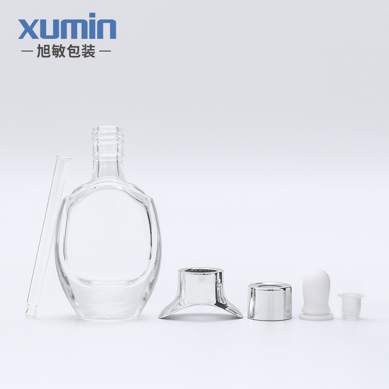 clear 30ml glass Dropper Empty Cosmetic Glass Bottle For Eliquid Essential Oil