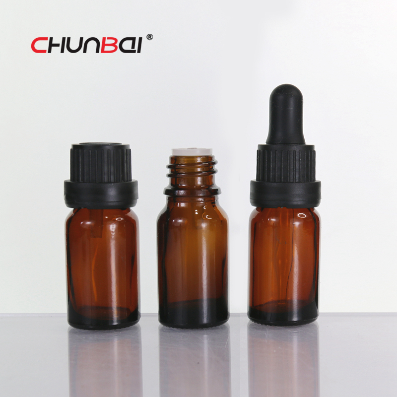 clear amber green blue 5ml 10ml 15ml 20ml 30ml 50ml 100ml glass dropper bottle with childproof cap