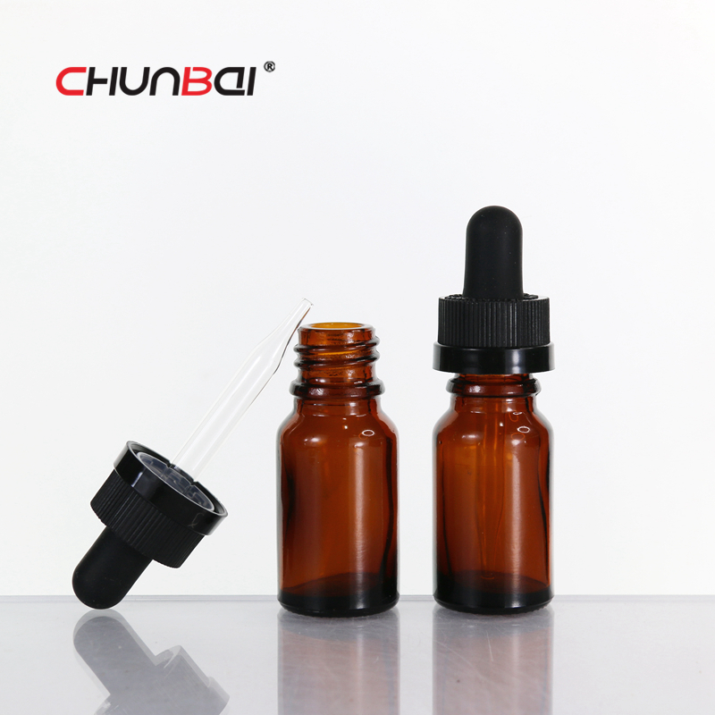 clear amber green blue 5ml 10ml 15ml 20ml 30ml 50ml 100ml glass dropper bottle with childproof cap