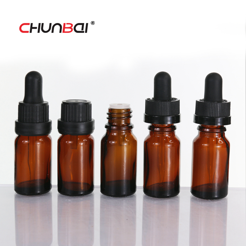 clear amber green blue 5ml 10ml 15ml 20ml 30ml 50ml 100ml glass dropper bottle with childproof cap
