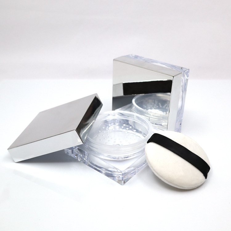 clear cosmetic jar plastic cosmetic jars empty square cosmetic jar