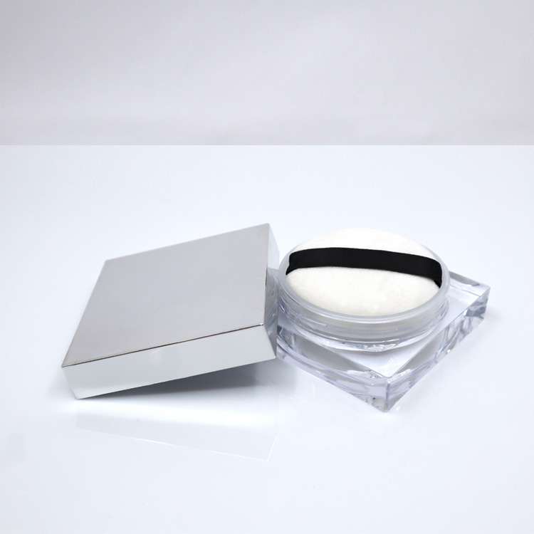 clear cosmetic jar plastic cosmetic jars empty square cosmetic jar