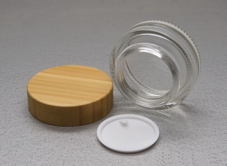 clear custom 15g 20g 30 ml small cream cosmetic glass jar