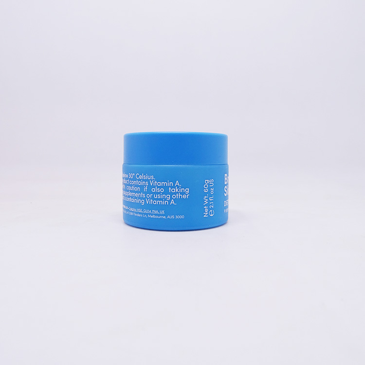 clear frosted glass jar with aluminum cap black white different size have in stock